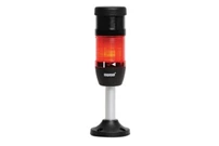 IK Series Two Level 24V AC/DC With Buzzer Flasher 100mm Tube Plastic Base LED Tower 50mm