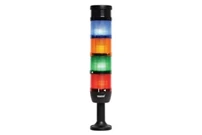 IK Series Five Level 24V AC/DC With Buzzer 110mm Plastic Tube and Base LED Tower 70mm