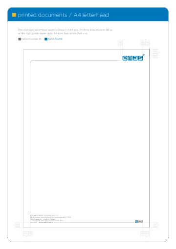 A4 letterhead