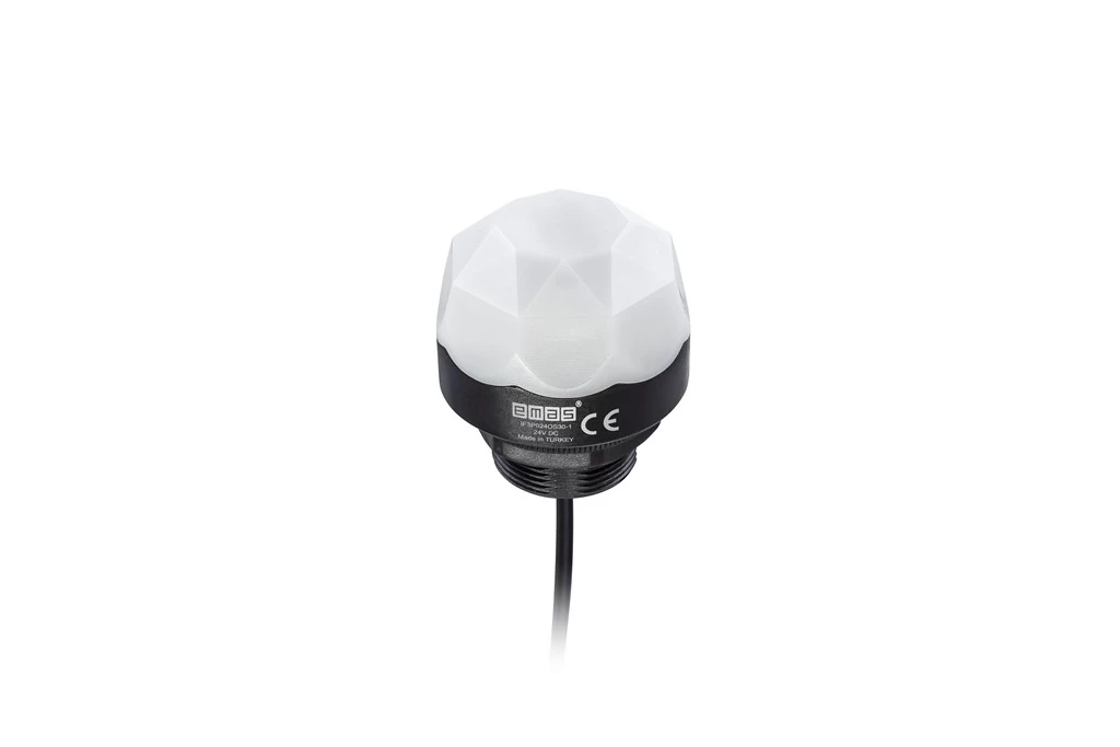 IF Series Multicolor 24V DC 1mt Cable Constant PNP PLC Harmonized M30 Screw LED Beacon 50mm