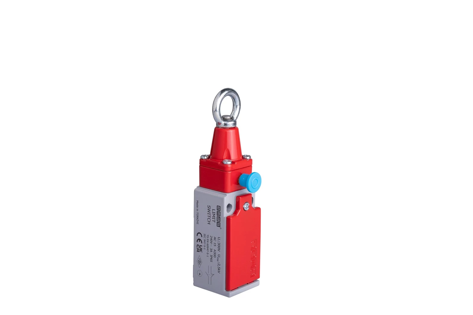 EMAS | L51 Metal Body Metal Rope Pull Safety Switch With Reset 