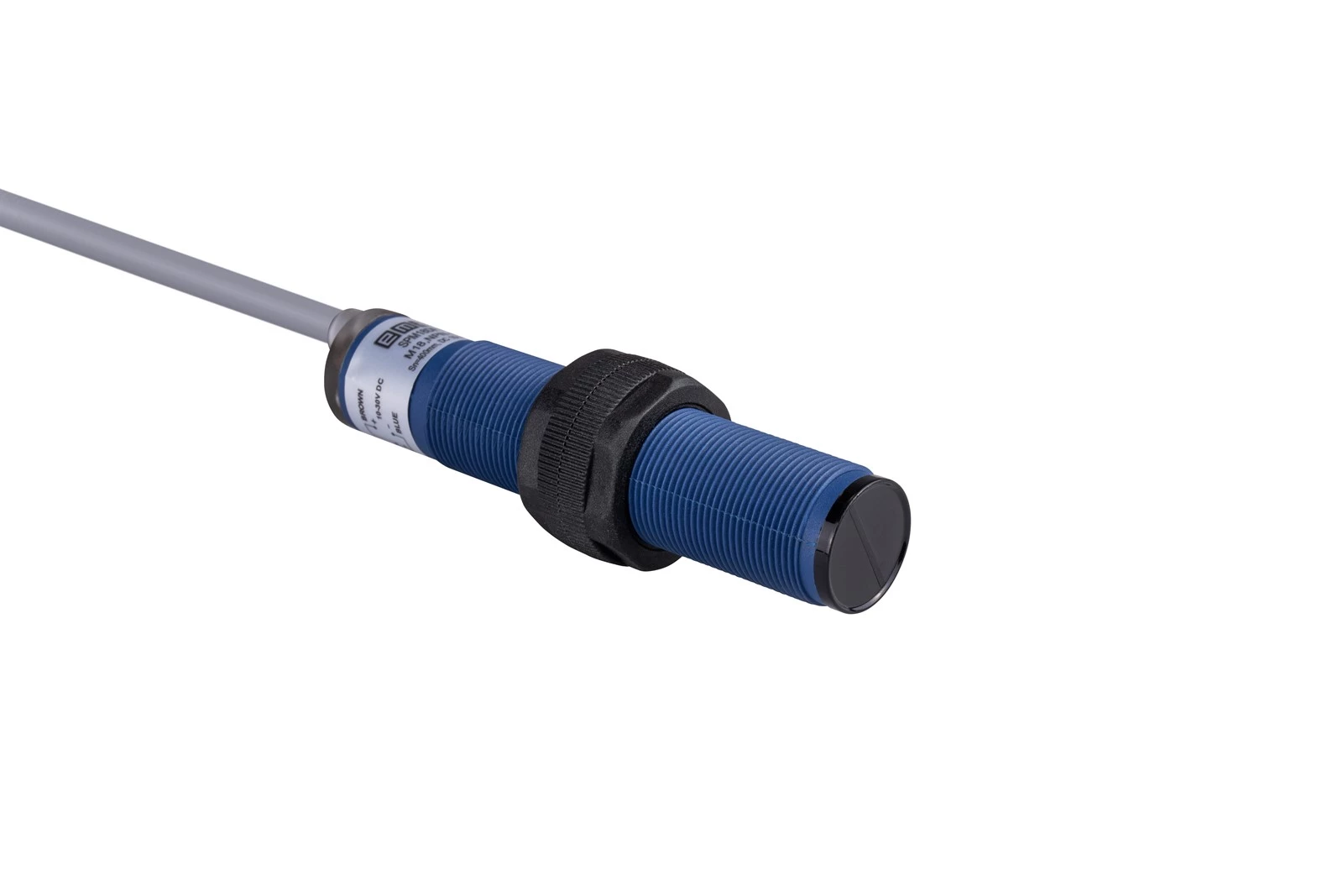 Plastik Cisimden Yansımalı NPN-NO/NC 400mm LED'li 2m Kablolu M18 Fotoelektrik Sensör