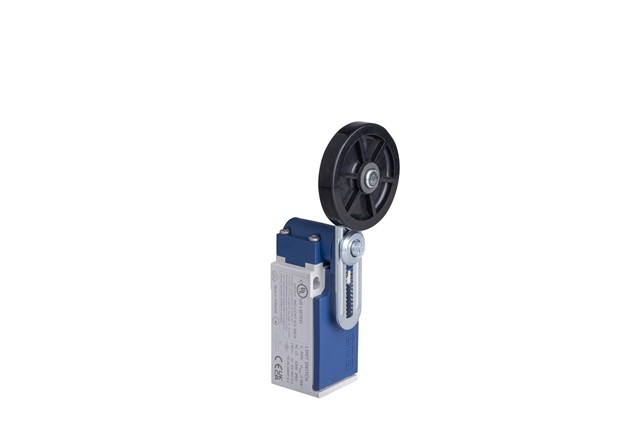 L5 Plastic Body 50 mm Rubber Adjustable Roller Arm Snap Action 1NO+1NC Limit Switch