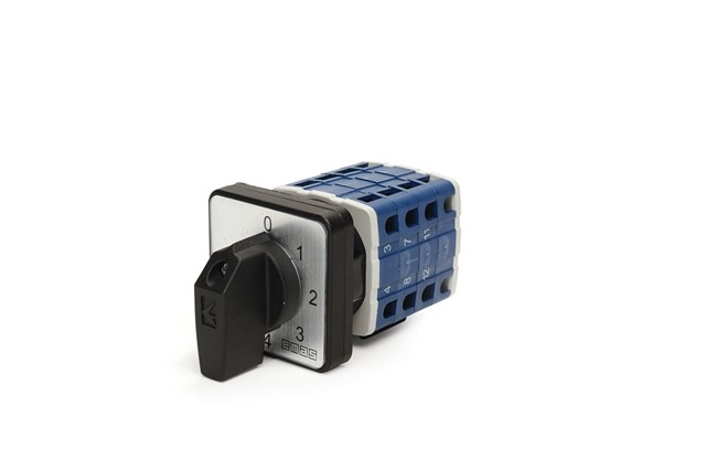 10A 6 Steps 1 Poles (0-6) 45° 48*48 Cam Switch