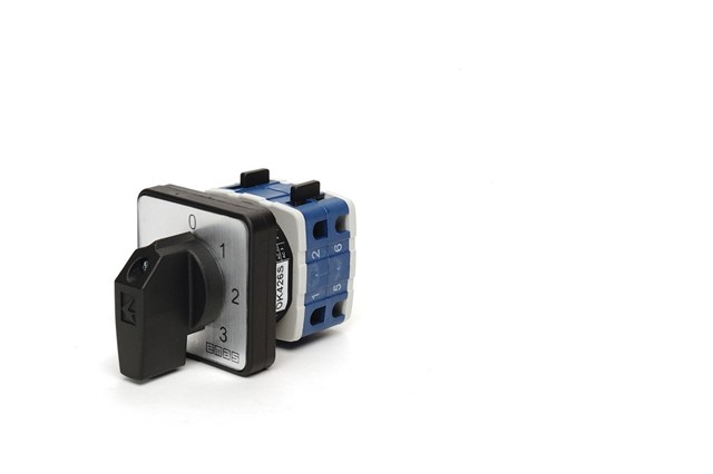 16A Measuring 3 Phase 45° 4 Position 48*48 Cam Switch