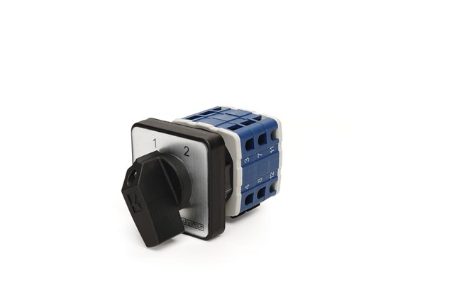 20A Changeover 3 Poles (1-2) 60° 48*48 Cam Switch
