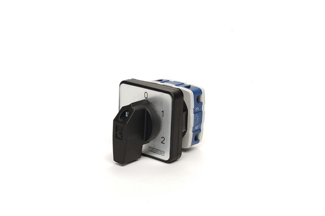 63A Motor Control Double Cycle 3 Phase (0-1-2) 60° 64*64 Cam Switch