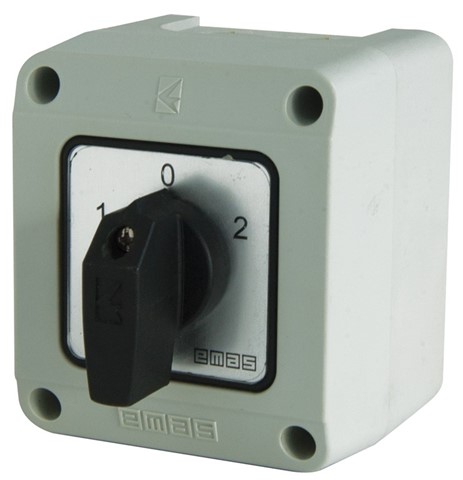 10-25A  For 3-4 Contacts  Cam Switch Box