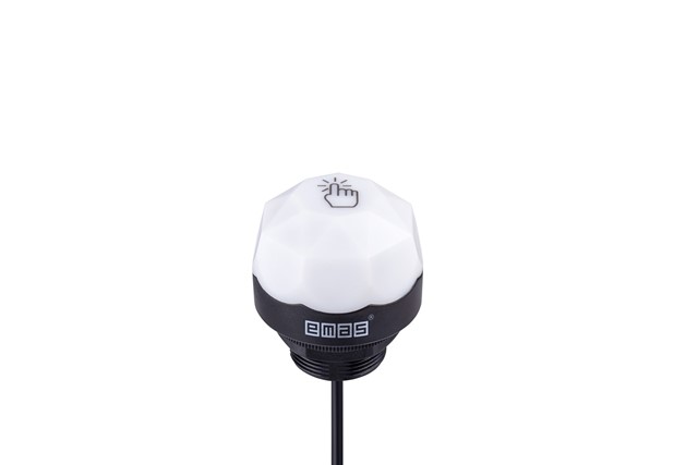 Plastic Diamond Momentary NPN-NO Touch 1m Cable M30 Capacitive Button