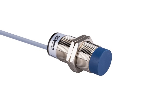 Metal Çıkık NPN-NC 15mm 2m Kablolu M30 Endüktif Sensör