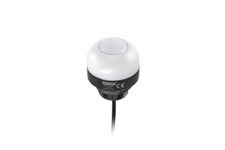 IF Serisi Çok Renkli 24V DC 1mt Kablolu Sabit PNP PLC Uyumlu M30 Vidalı  LED İkaz 50mm