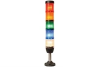 IK Serisi Beş Katlı 220V AC 100mm Borulu Plastik Ayaklı LED Kolon 50mm