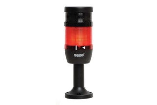 IK Series Two Level 220V AC With Buzzer 110mm Plastic Tube and Base LED Tower 70mm