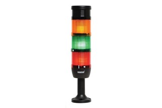 IK Series Four Level 24V AC/DC With Buzzer 110mm Plastic Tube and Base LED Tower 70mm
