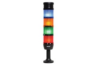 IK Series Five Level 220V AC With Buzzer 110mm Plastic Tube and Base LED Tower 70mm