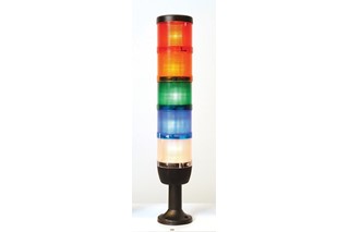 IK Series Five Level 24V AC/DC 110mm Plastic Tube and Base LED Tower 70mm