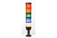 IK Serisi Beş Katlı 220V AC 110mm Plastik Boru ve Ayaklı LED Kolon 70mm