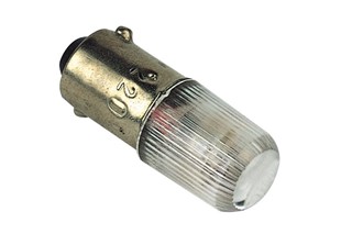 Yedek 220V AC Sarı Ba9S Duylu Neon Ampül