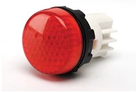 S Serisi Plastik LED'li 230V AC Kırmızı 22 mm Sinyal