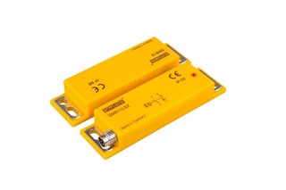Plastik Sol Çıkış 1NC+1NO 8mm LED'li M8*4 Konnektör 78 mm Manyetik Kapı Switch
