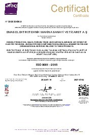 Kalite Yönetim Sistemi ISO 9001-2015